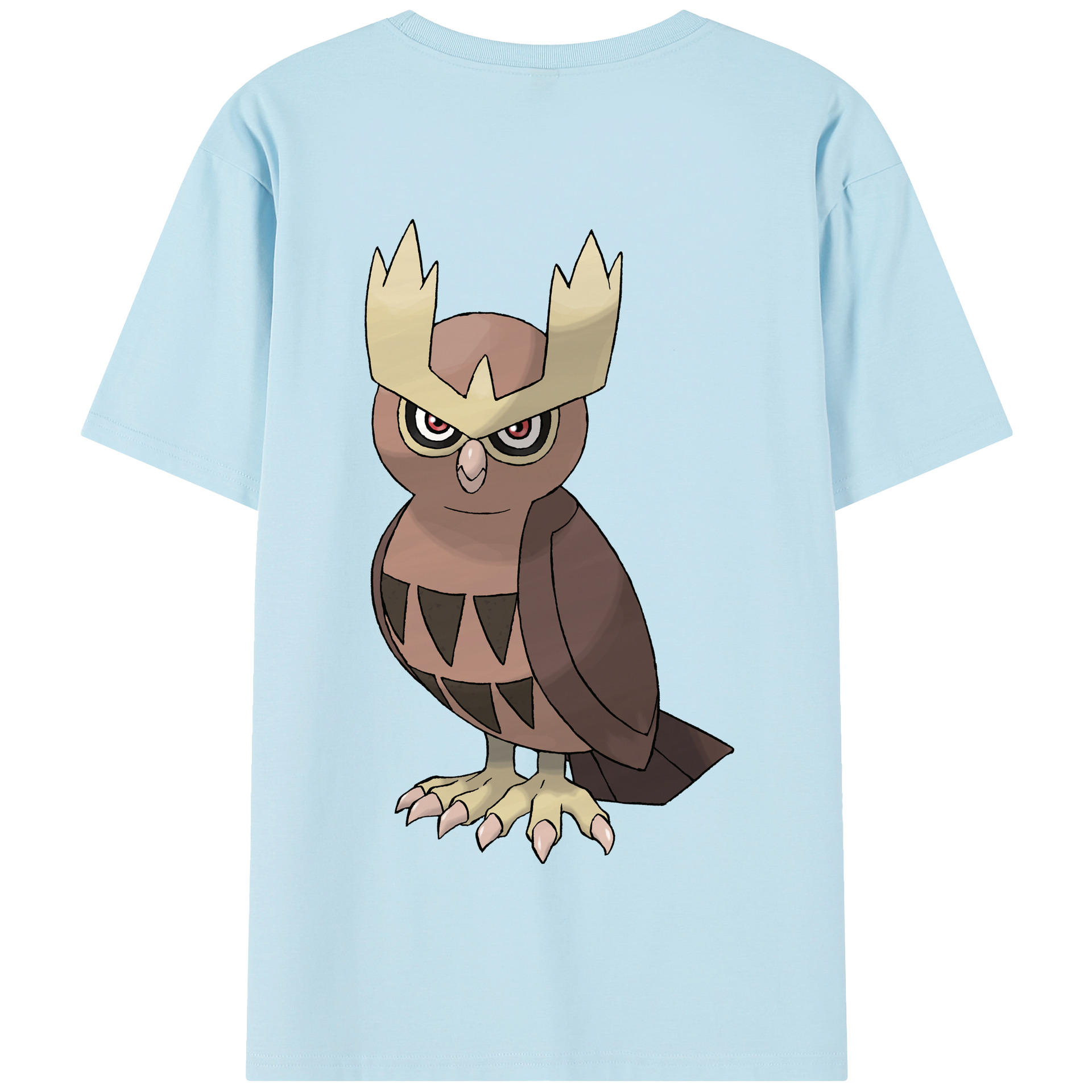 （画像用） ポケットモンスター Pokémon 綿100％半袖Tシャツ（背面プリント）